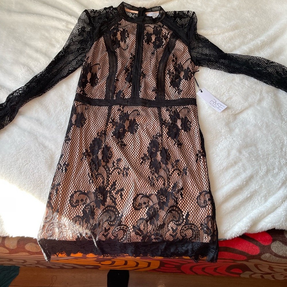 Black lace dress NEW!!